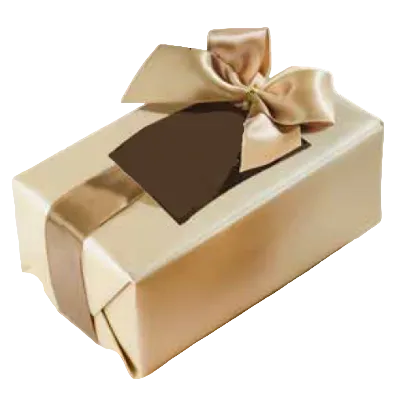 Ballotin de chocolats Noir et lait fourrés 195g