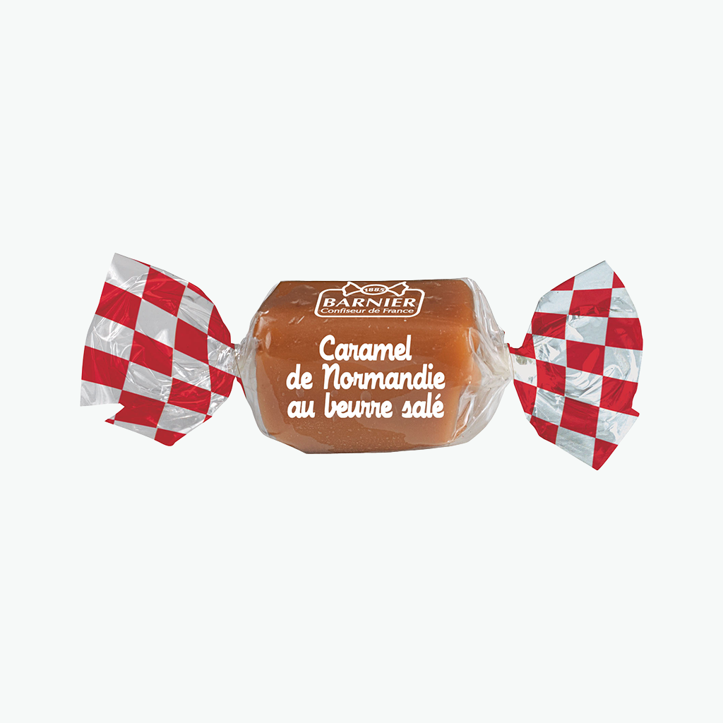 CARAMELS TENDRES au lait au beurre salé décor Normandie au poids