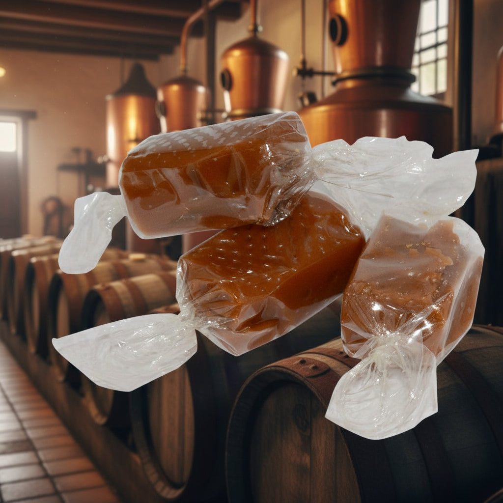 Caramels beurre salé aromatisés au RHUM en vrac