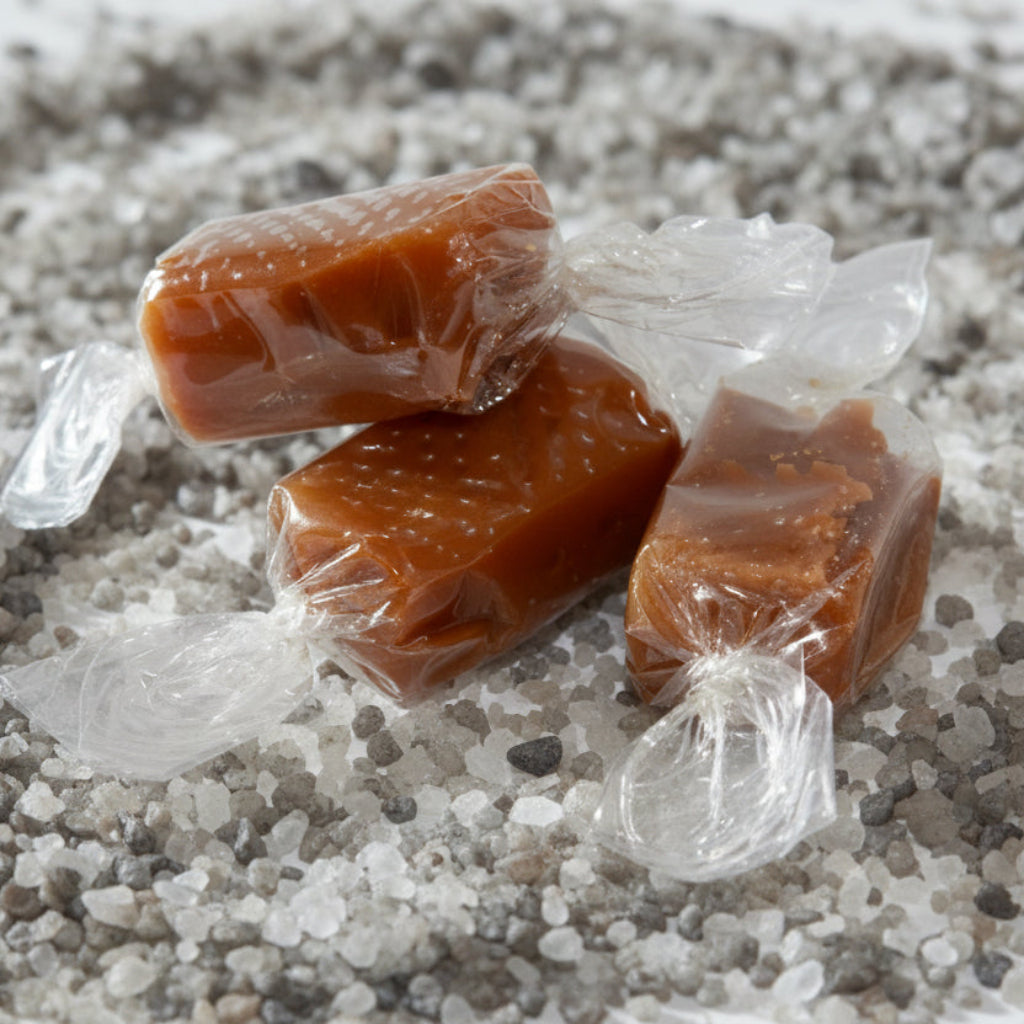 Caramels beurre salé au sel de Guérande en vrac