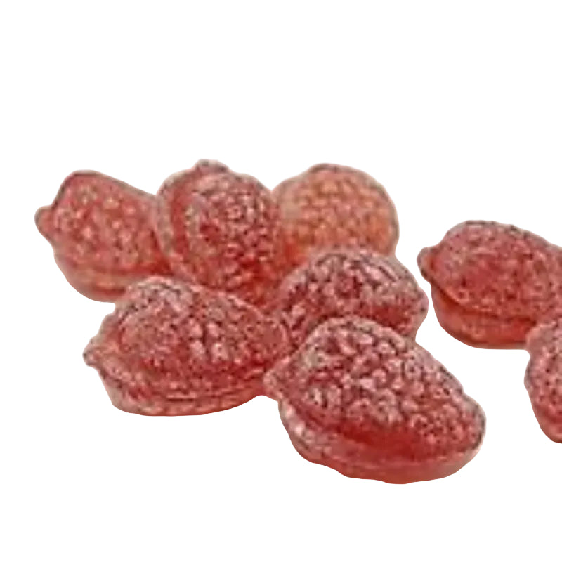 Bonbons FRAISE DES BOIS - Boîte de poche Rouen 50g