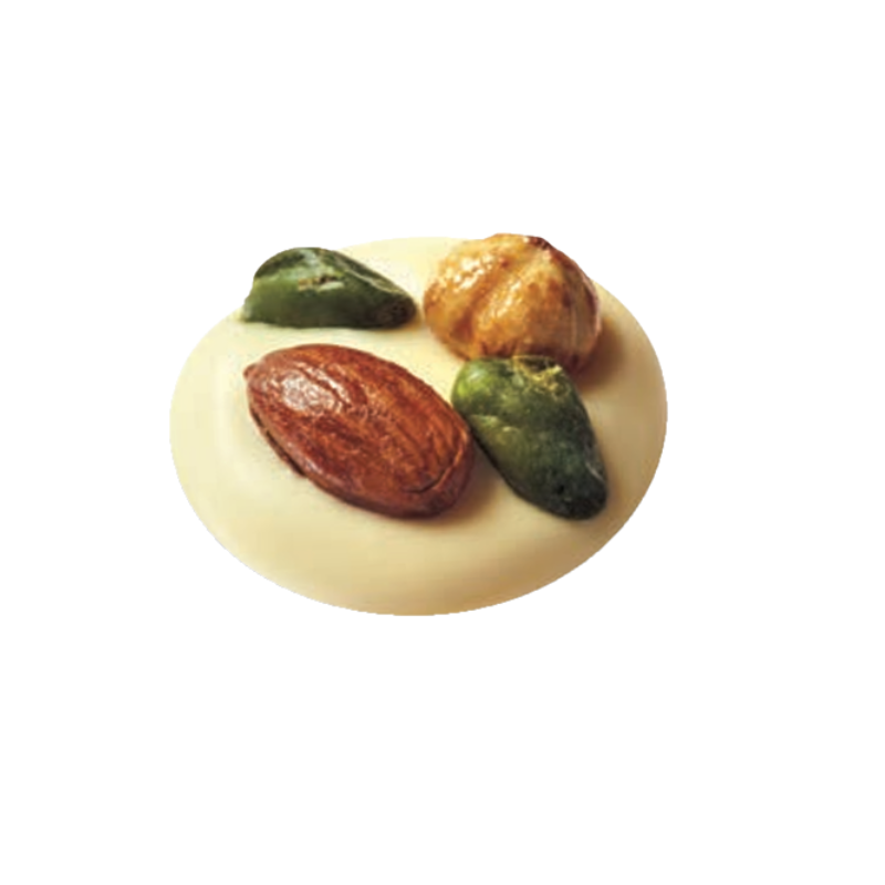 Sachet de Mendiants chocolat Blanc 100g