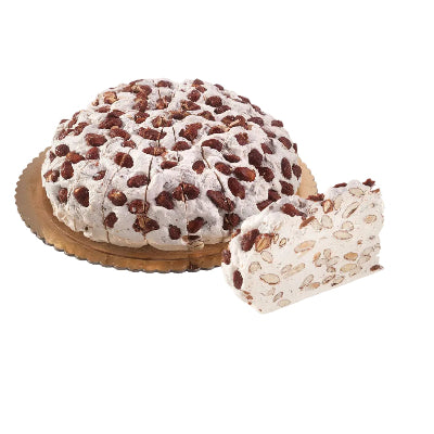 Part de nougat tendre aux pralines 150g