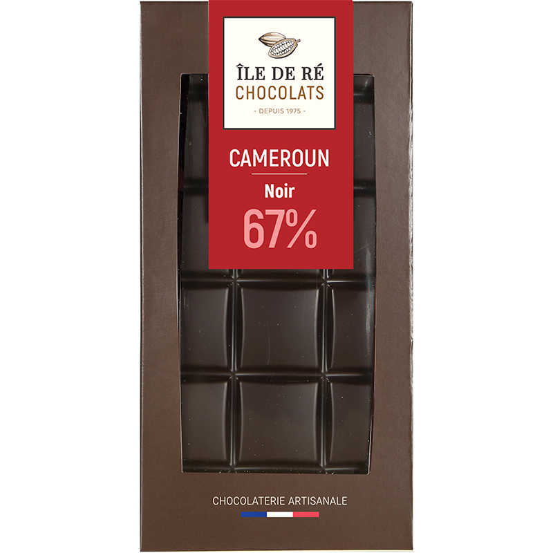 Tablette de Chocolat Noir 67% Cameroun