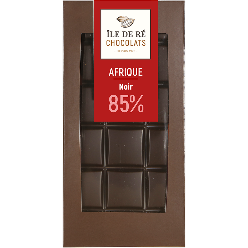 Tablette de Chocolat Noir 85% Afrique