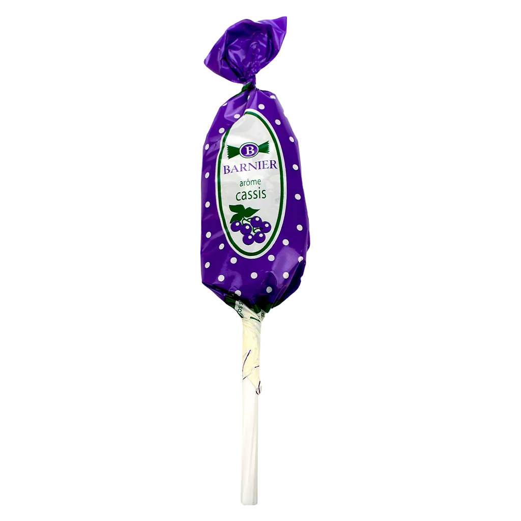 Sucette arôme cassis