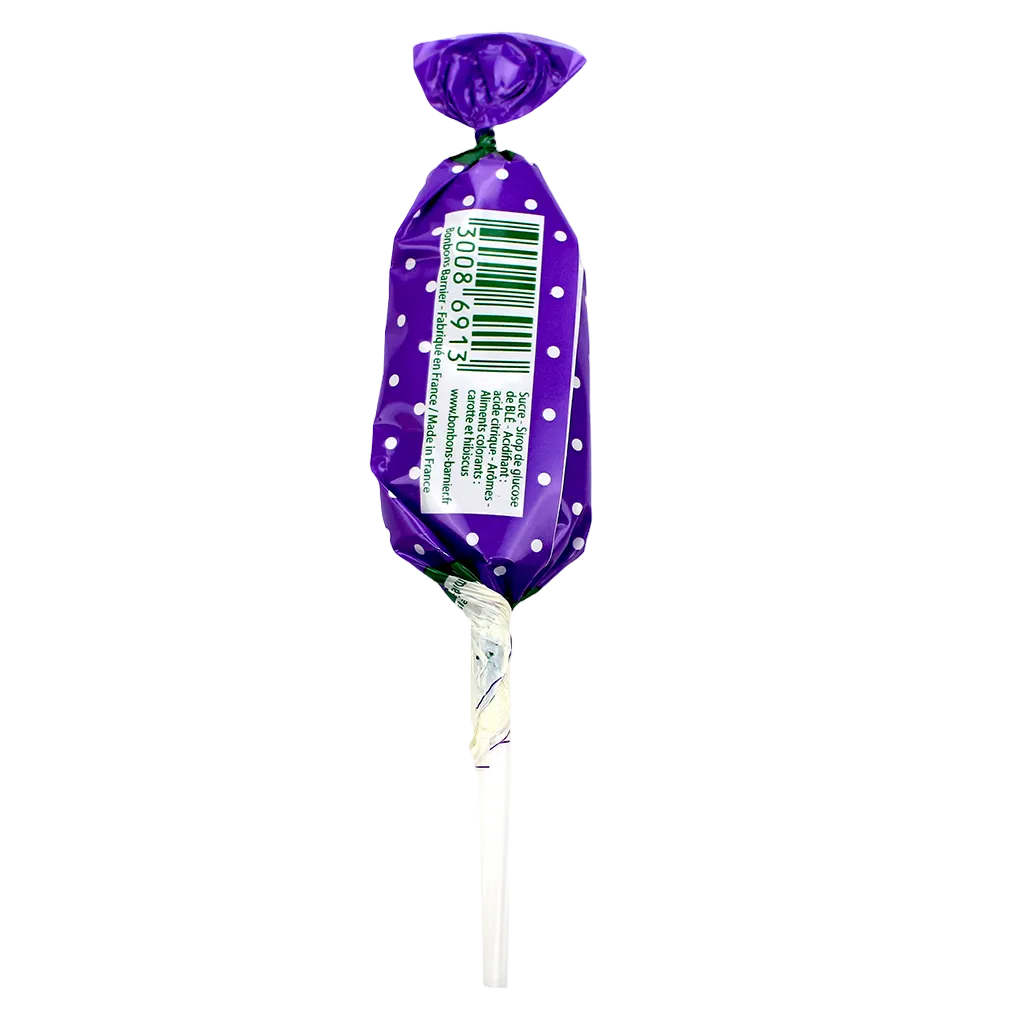 Sucette arôme cassis