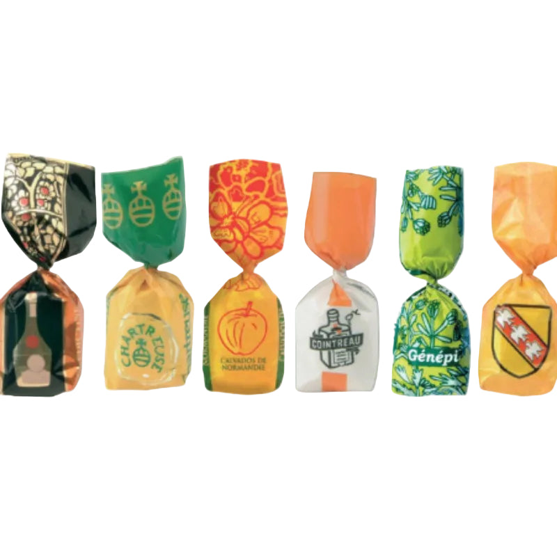 Assortiment de bonbons fourrés à la LIQUEUR - Bonbons Barnier