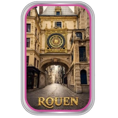 Bonbons FRAMBOISE - Boîte de poche Rouen 50g
