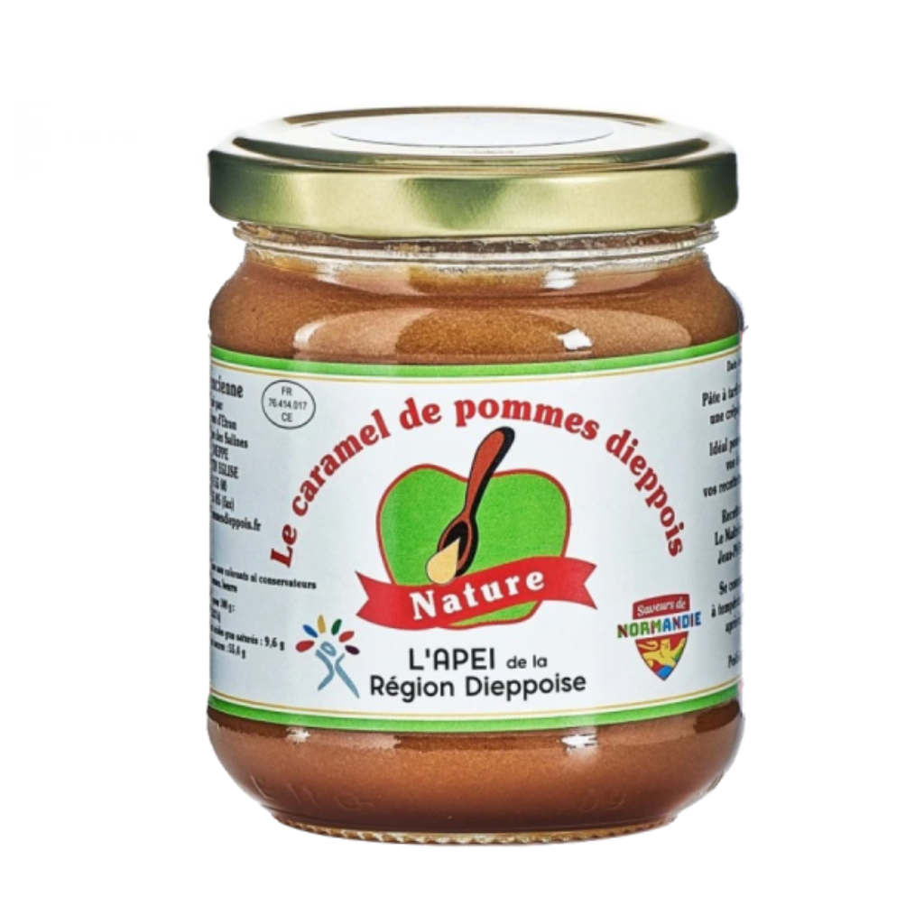 Caramel de pomme dieppois NATURE 230g