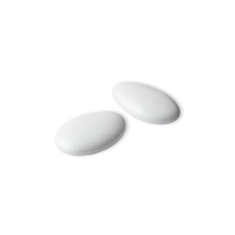 Dragée chocolat Décor Laque Blanc 250g