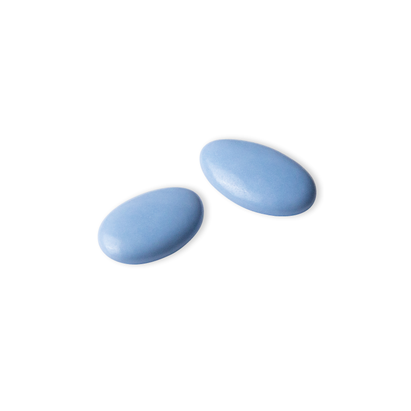 Dragée chocolat décor Bleu Galaxie 250g