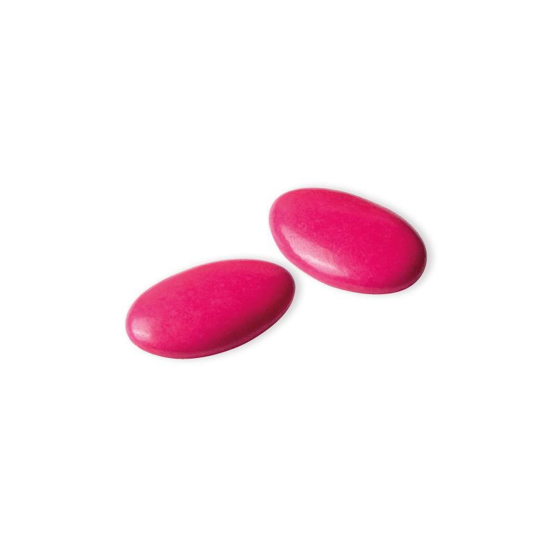 Dragée chocolat décor Magenta 250g