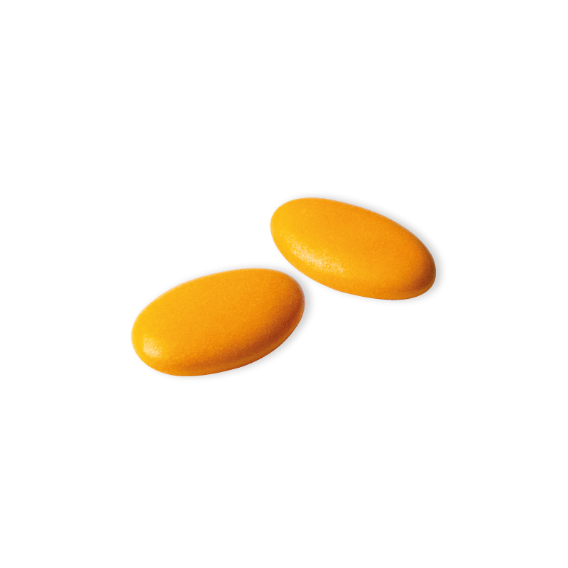 Dragée chocolat Décor Oranger 250g