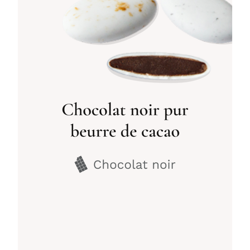 Dragée chocolat Velour Océane