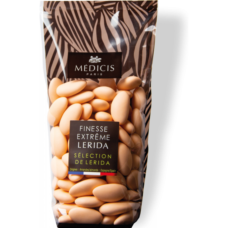 Dragées Amandes Finesse Extrême Lerida Pêche 250g