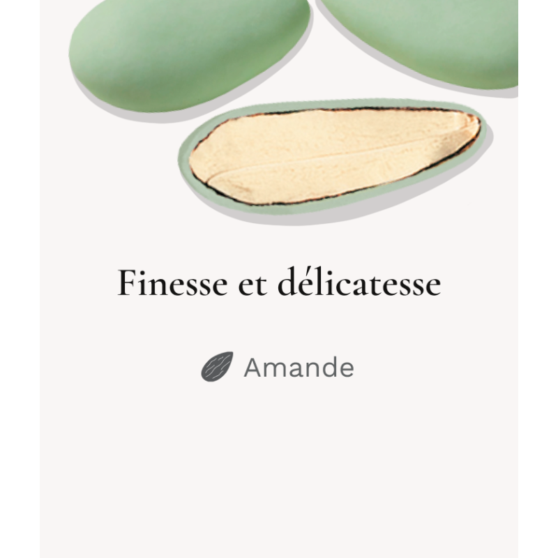 Dragées Amandes Finesse Extrême Lerida Vert 250g