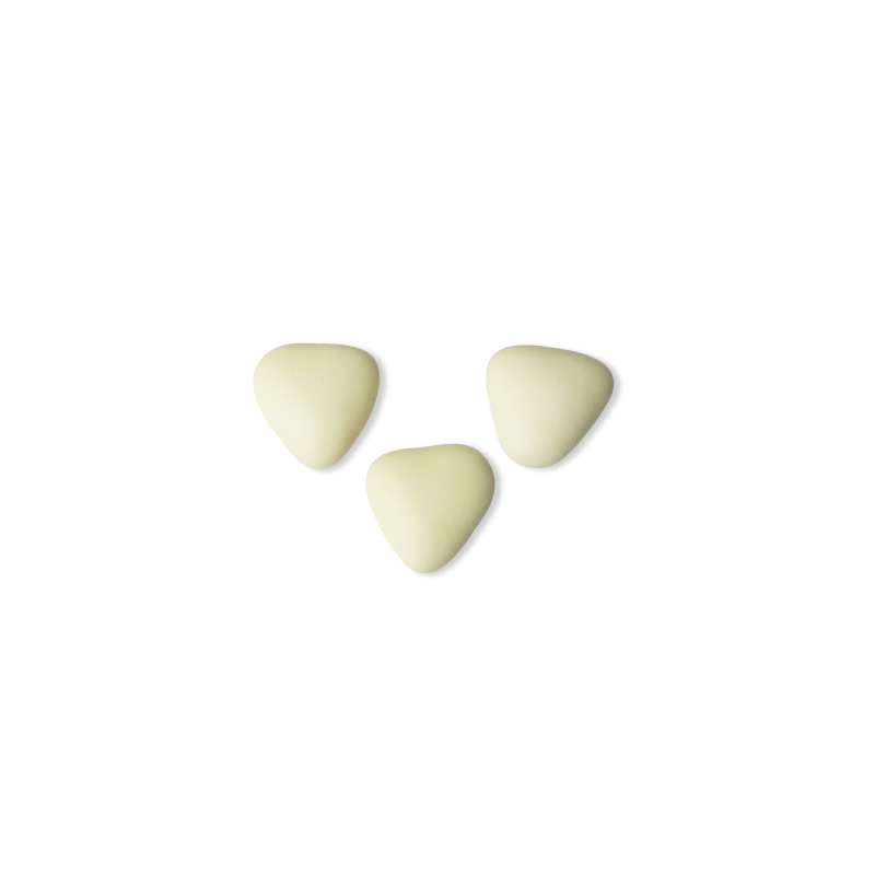 Dragée chocolat Lait Petit coeur Lin 250g