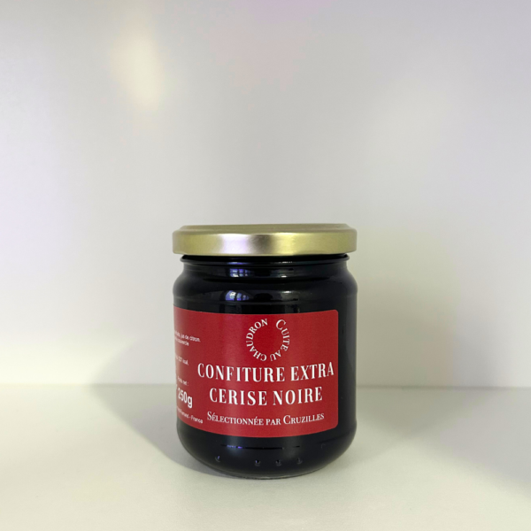 confiture extra cerise noire - L'Atelier G