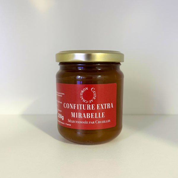 confiture extra mirabelle - L'Atelier G