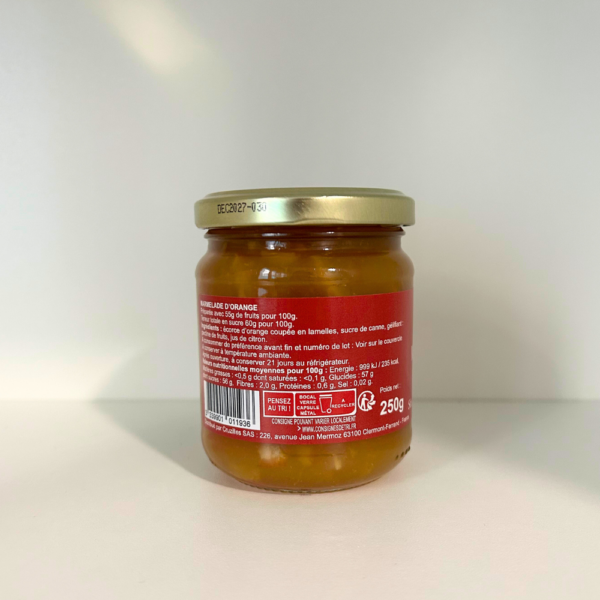 marmelade d'orange - L'Atelier G